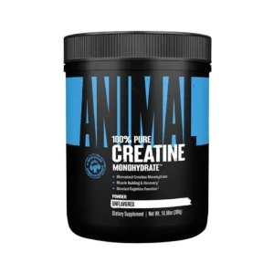 creatina monohidratada Animal en polvo sin sabor 300 g y 1 kg