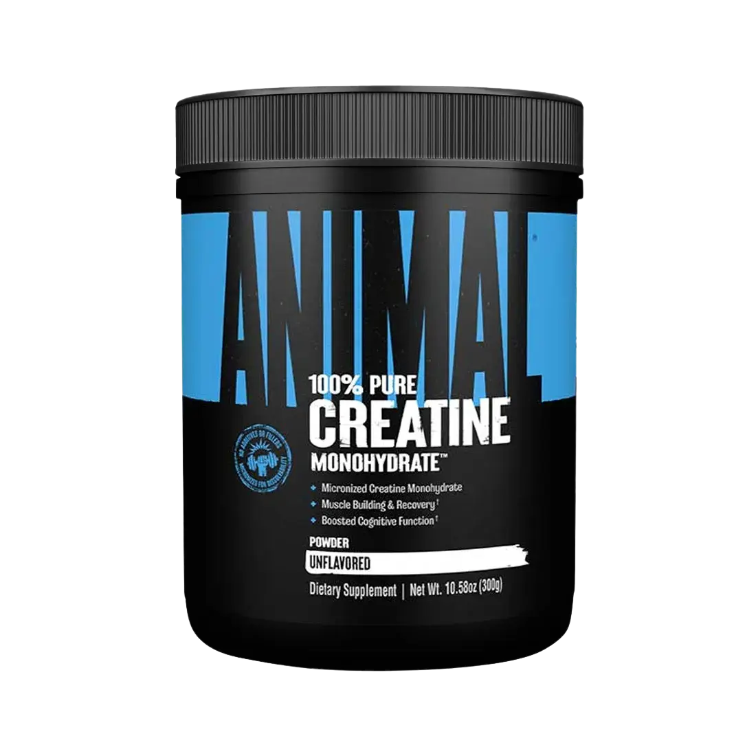 creatina monohidratada Animal en polvo sin sabor 300 g y 1 kg