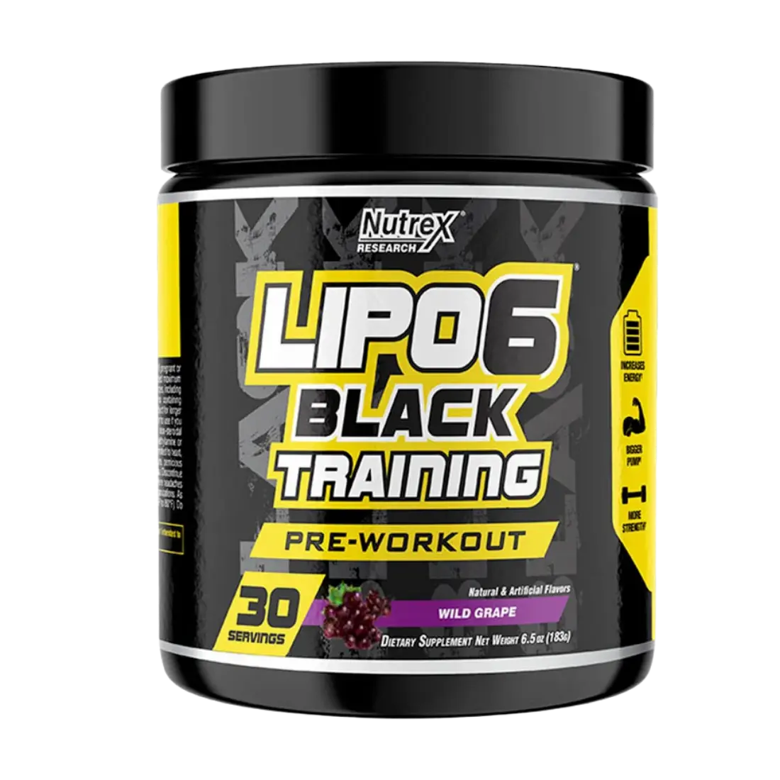 lipo 6 training 60 servicios nutrex pre entreno