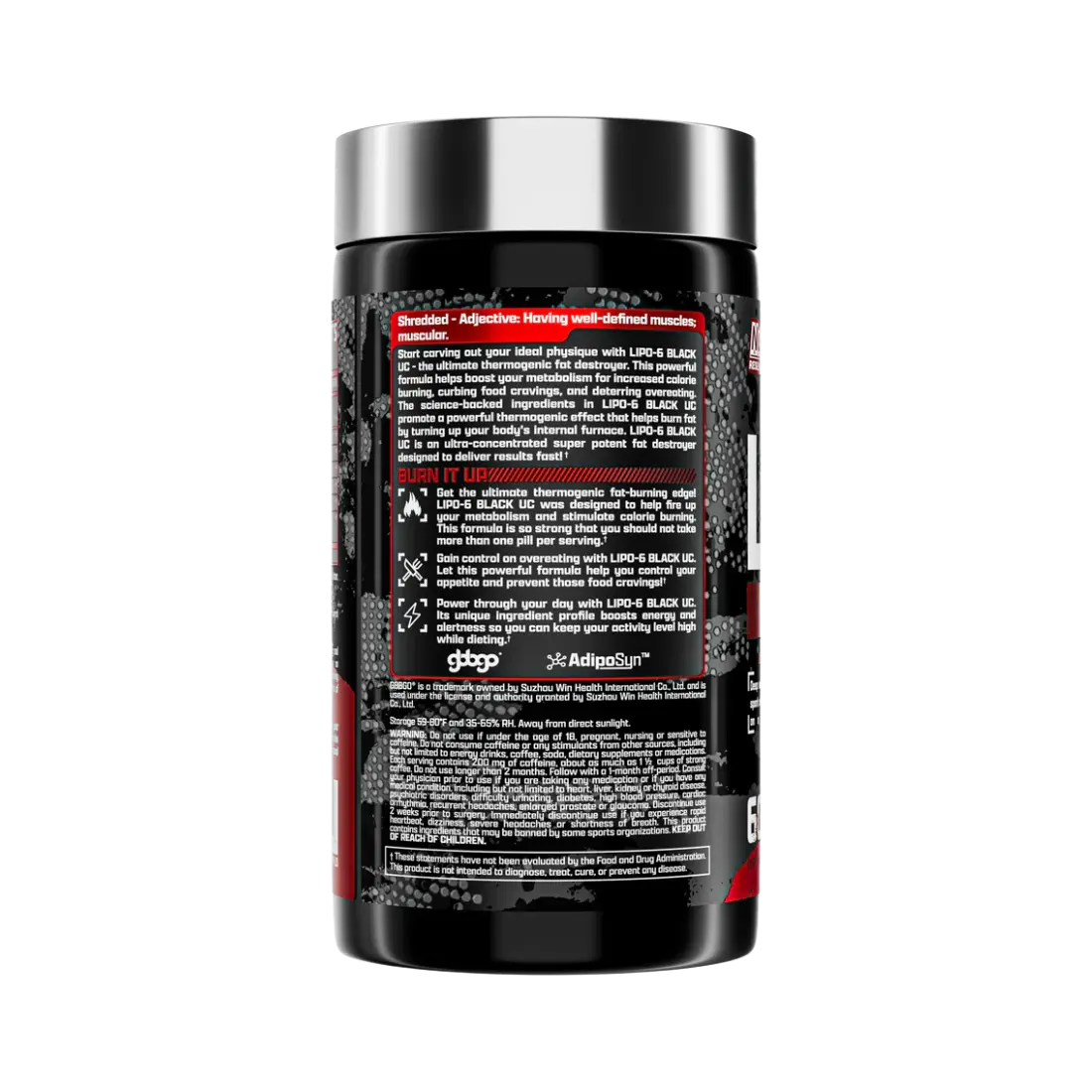 Lipo 6 Black UC 60 caps Nutrex