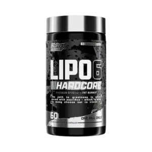 lipo 6 hardcore 60 cápsulas nutrex termogénico intenso
