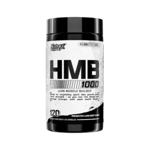 hmb 1000 120 cápsulas nutrex suplemento recuperación muscular