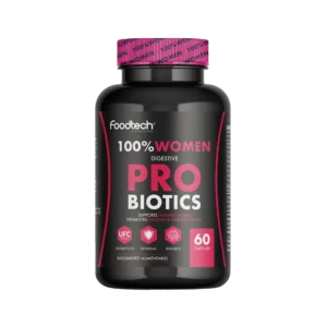 probioticos para mujeres Foodtech 60 caps probioticos digestivos flora intestinal