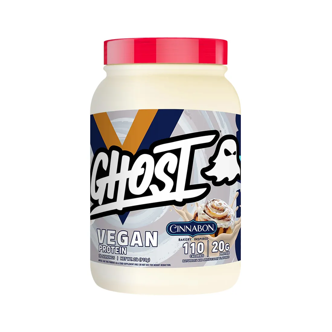 proteína vegana Ghost 2 lb Vegan Protein (sin soya)