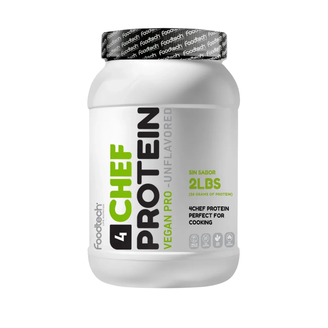 proteina vegana sin sabor 2 lb 4Chef Foodtech sin sabor 907 g