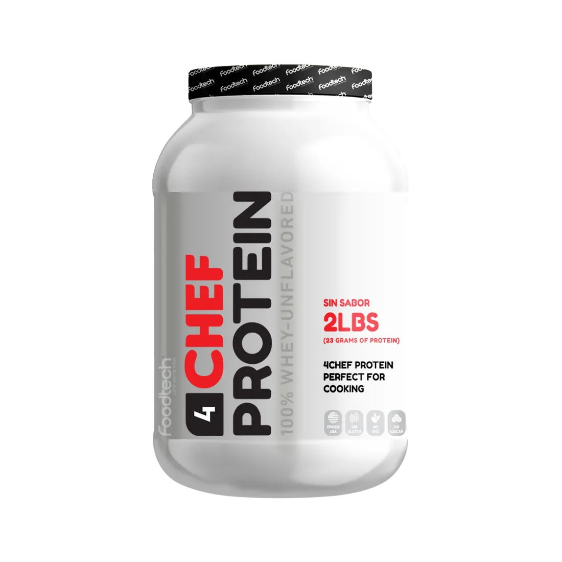 proteina vegana sin sabor 2 lb 4Chef Foodtech sin sabor 907 g