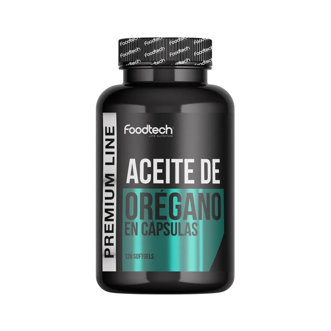 aceite de orégano cápsulas Foodtech 120 softgels