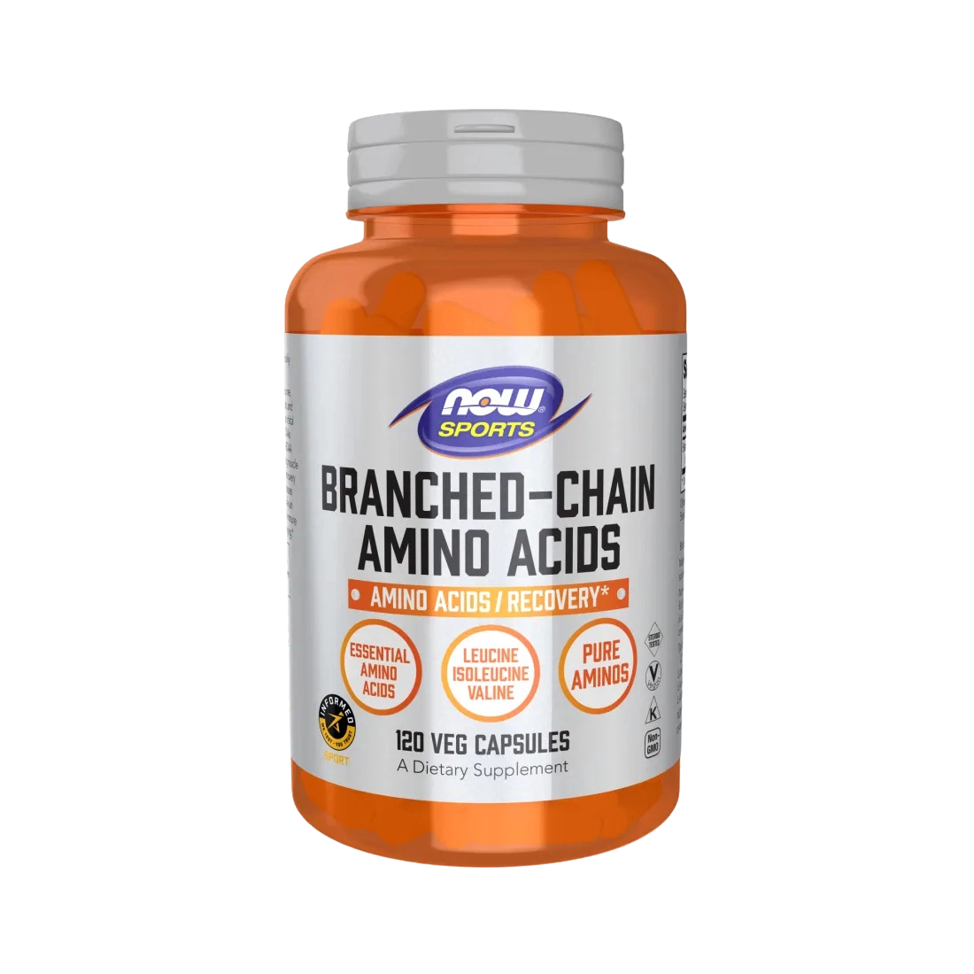 aminoacidos ramificados 120 caps NOW Foods (BCAA)