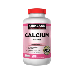 calcio 600 vitamina d kirkland 500 tabletas
