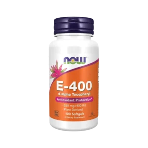 vitamina e 400 ui now foods 100 caps tocoferoles mixtos