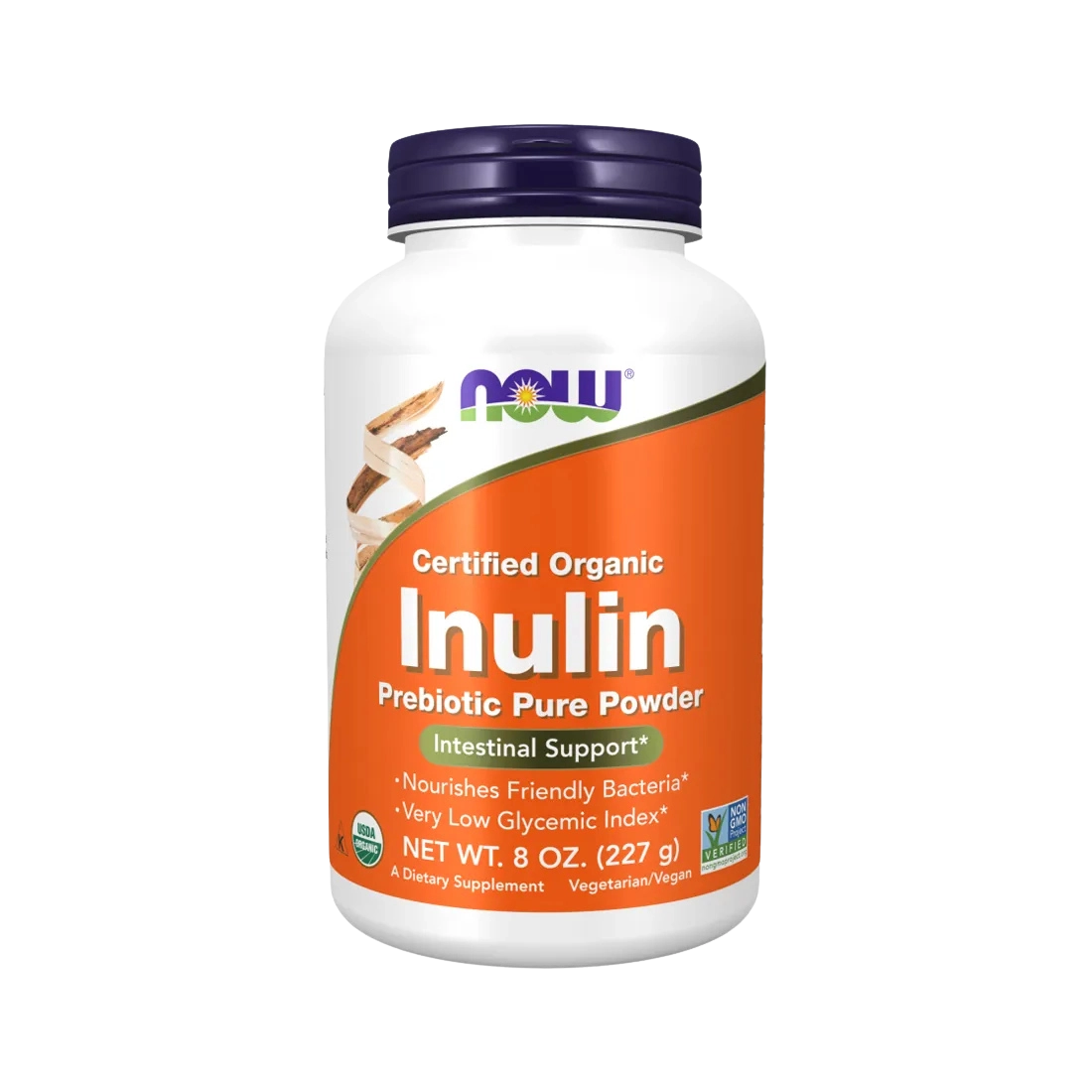 Inulina Now Foods 227 g inulina now foods fibra prebiótica