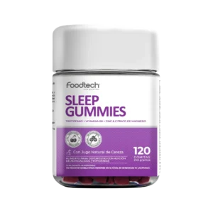 Gomitas para dormir Foodtech 120 gomitas sabor cereza