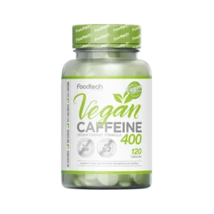 Cafeína en cápsulas Vegan Caffeine 400 120 caps Foodtech