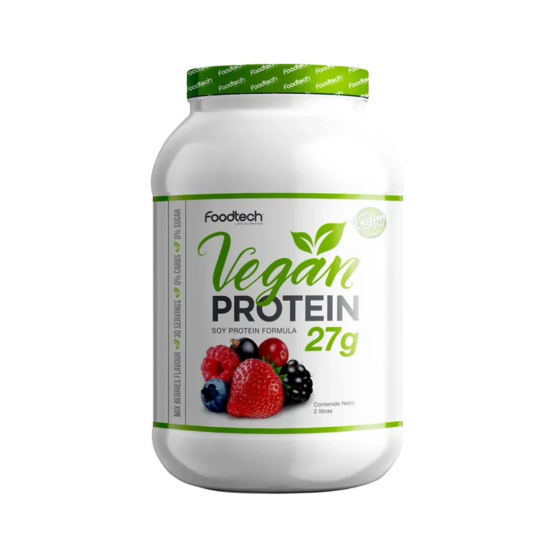 Proteina vegana Foodtech 1 lb 2 lb Vegan protein