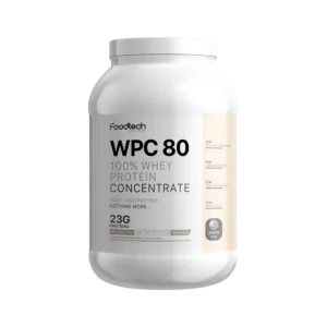 Proteina whey sin sabor 2 lb Foodtech WPC80