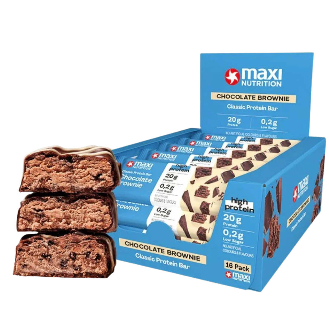 Barra proteica Classic Protein Bar 16 unidades Maxi Nutrition
