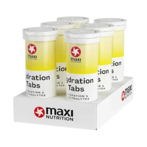 Caja de tabletas de hidratación 6 unidades Maxi Nutrition Lemon Lima