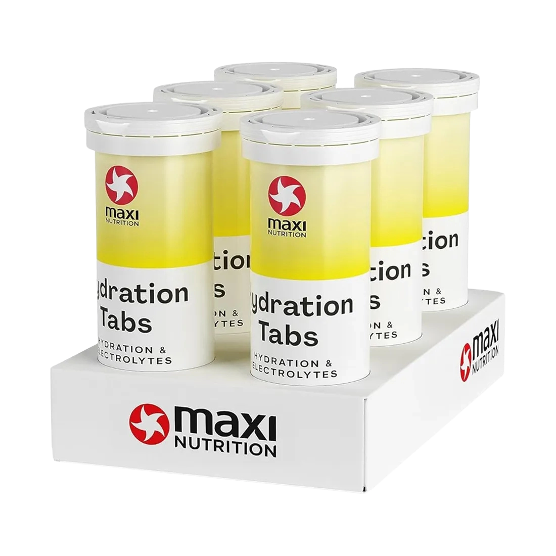 Caja de tabletas de hidratación 6 unidades Maxi Nutrition Lemon Lima