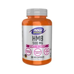 HMB 500 mg 120 cápsulas Now Foods info nutricional