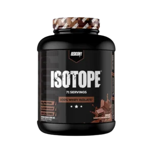 Isotope Redcon1 4.7 lb proteína aislada de suero sabor chocolate con mantequilla de maní