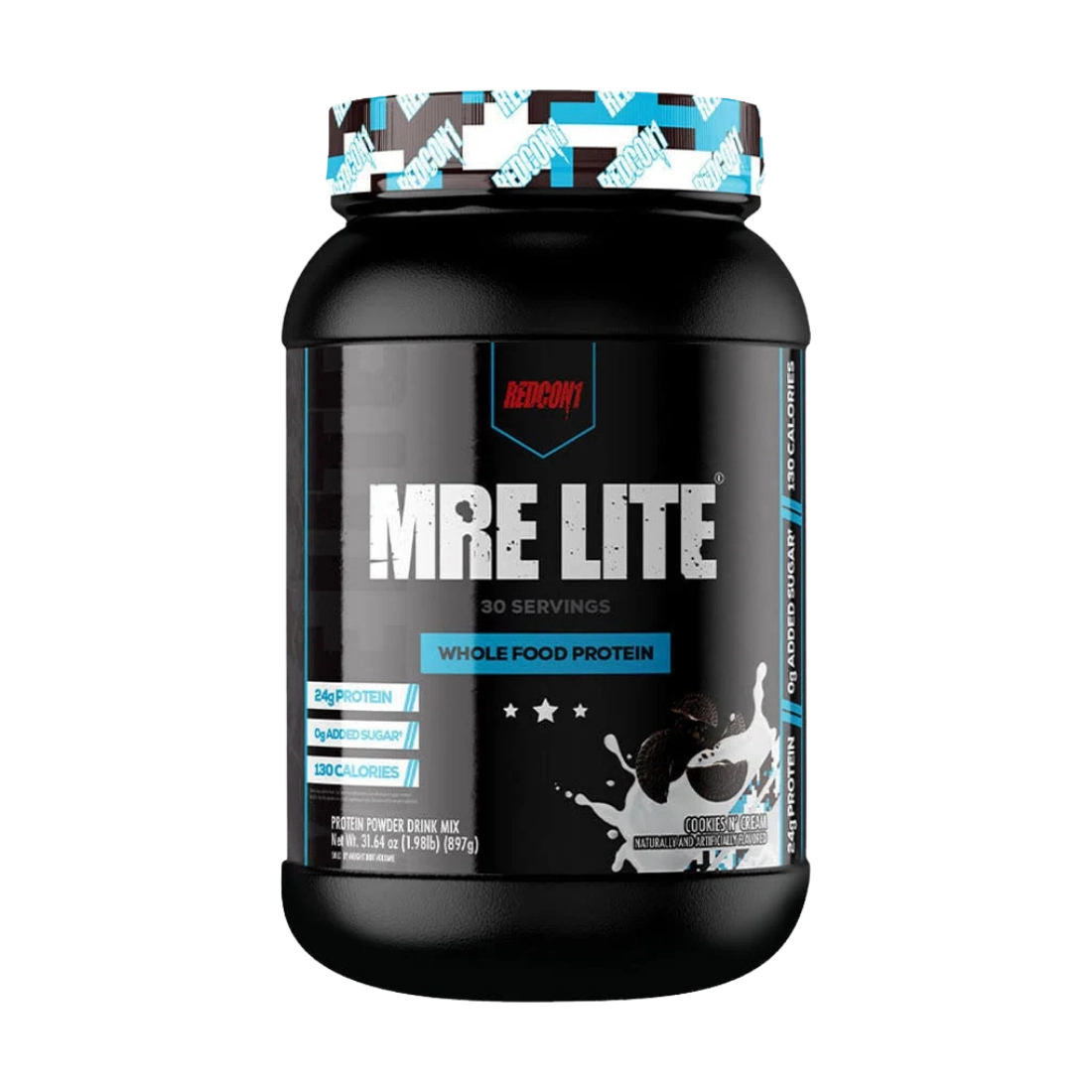 MRE Lite 2 lbs Redcon1 proteína baja en carbohidratos sabor galletas con crema