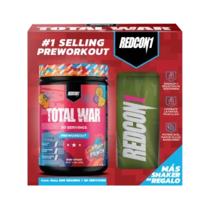 Pack Total War pre entreno 30 servicios con shaker Redcon1