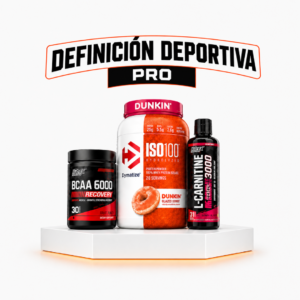 Pack Definición Deportiva Pro Bee Fitness con ISO100 Dymatize, Liquid Carnitine 3000 Nutrex y BCAA 6000 Nutrex