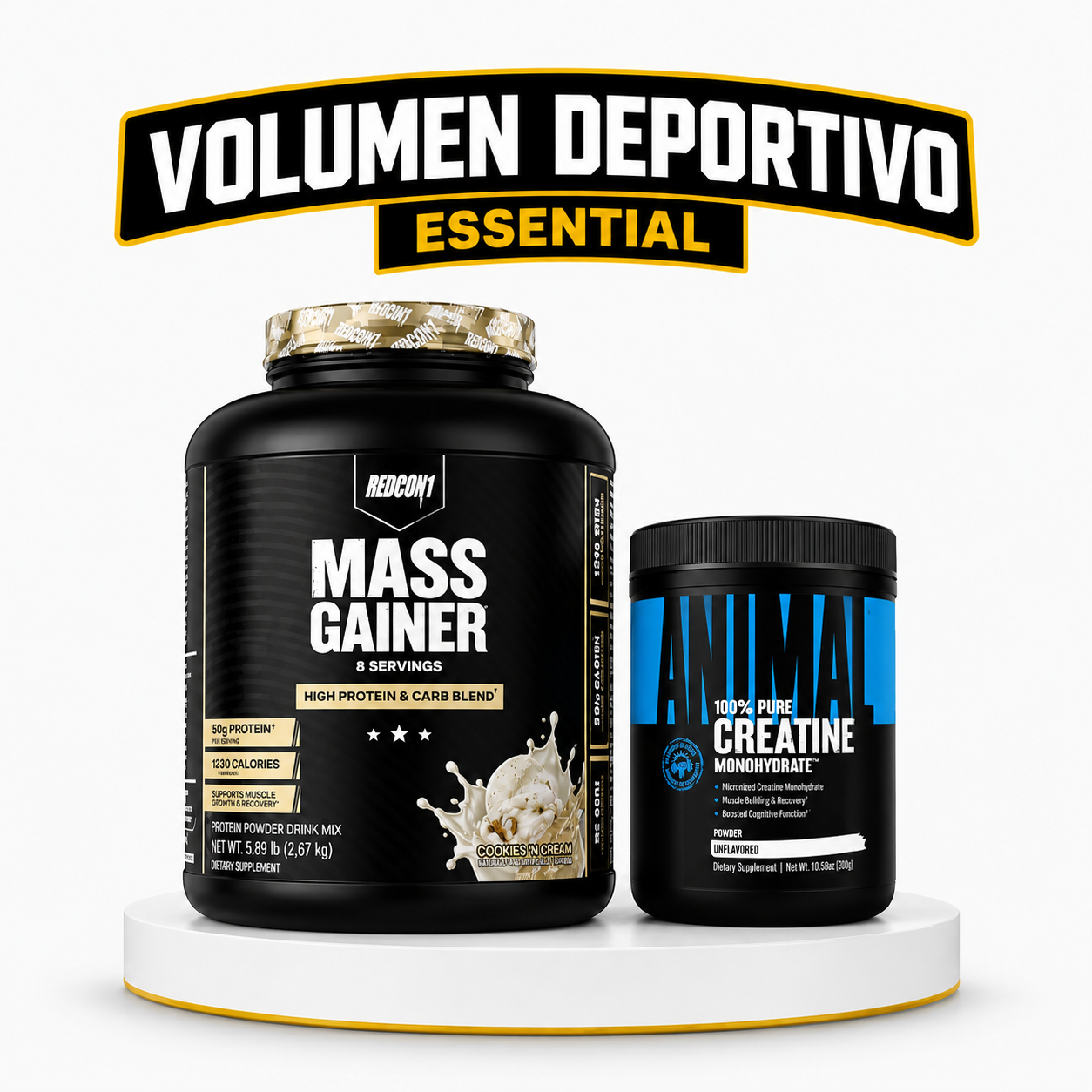 pack volumen deportivo essential