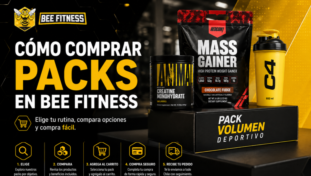como comprar packs en Bee Fintess