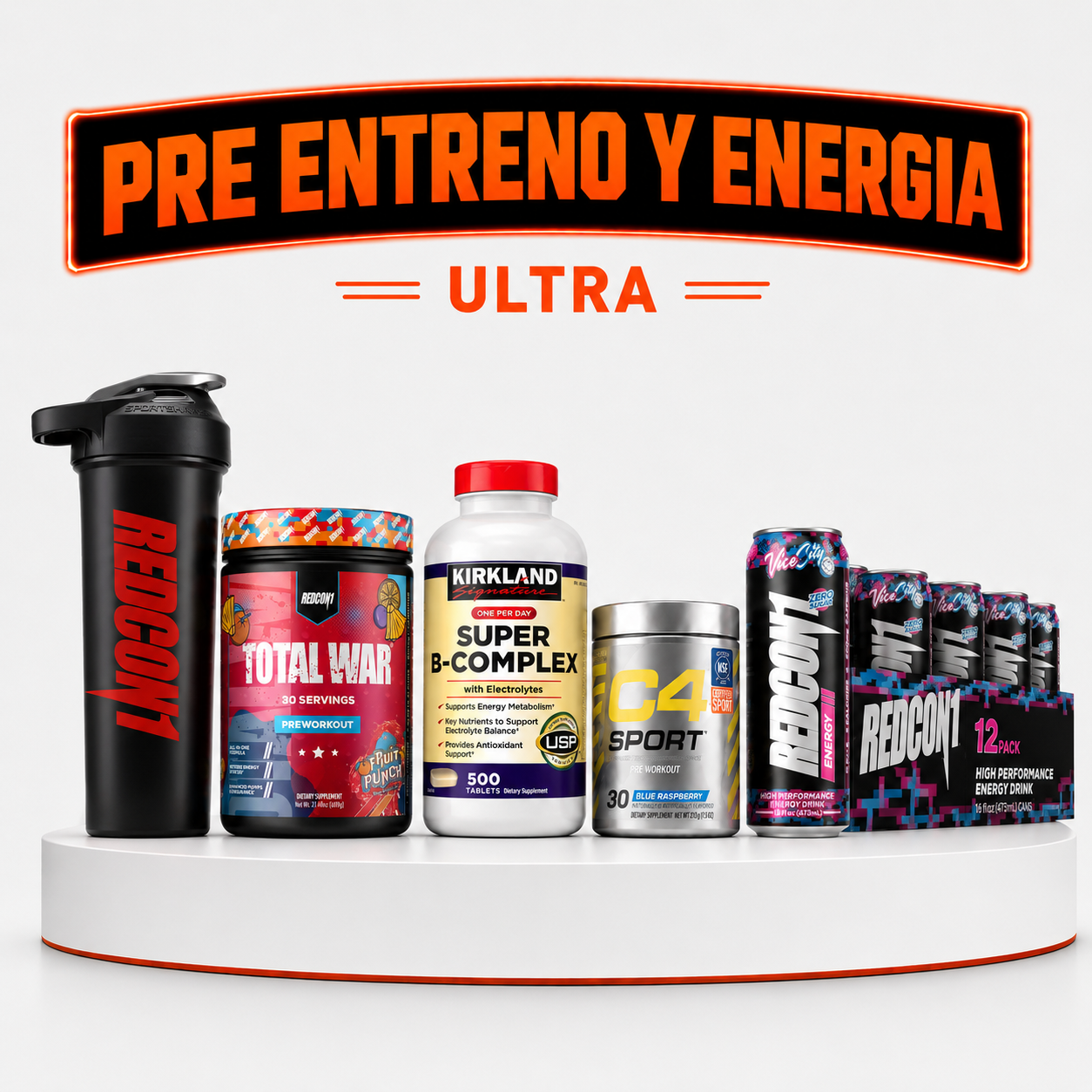 pack pre entreno y energía ultra