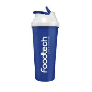 shaker 700 ml Foodtech Blue & White