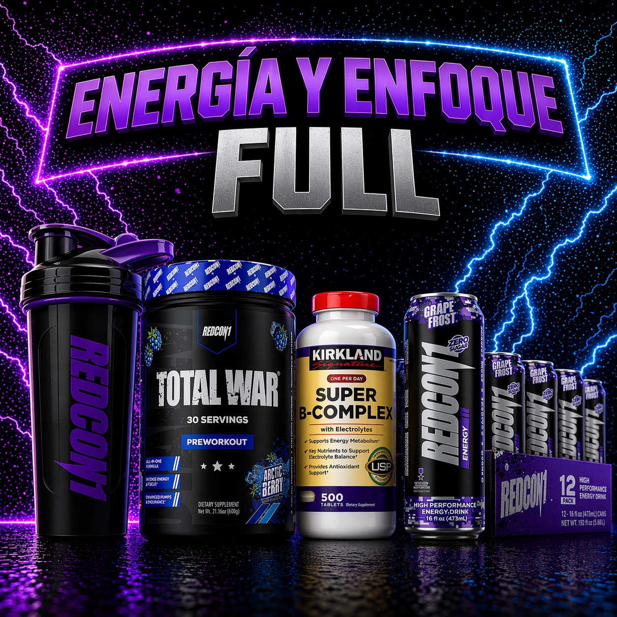 Pack Full- Energía y Enfoque