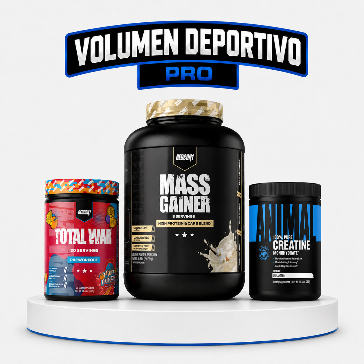 pack volumen deportivo pro