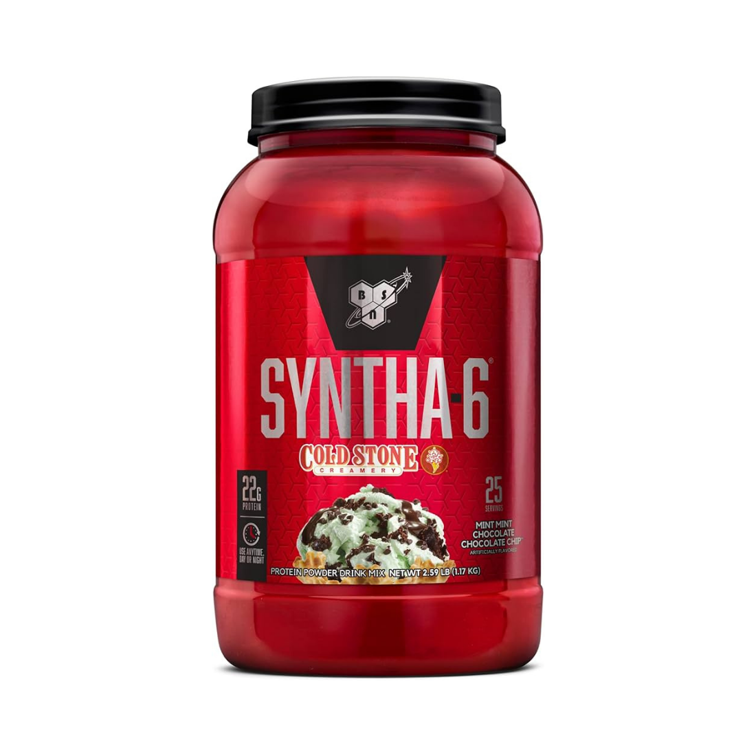 Syntha 6 Cold Stone Creamery BSN proteína en polvo 2.59 lb