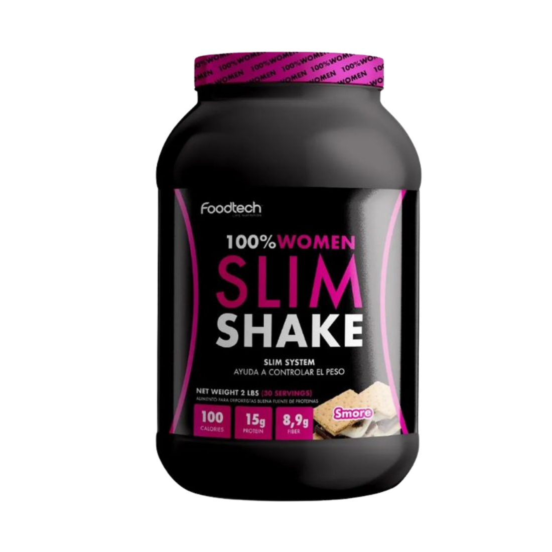 100% Women Slim Shake Smore 2 Lbs - Foodtech