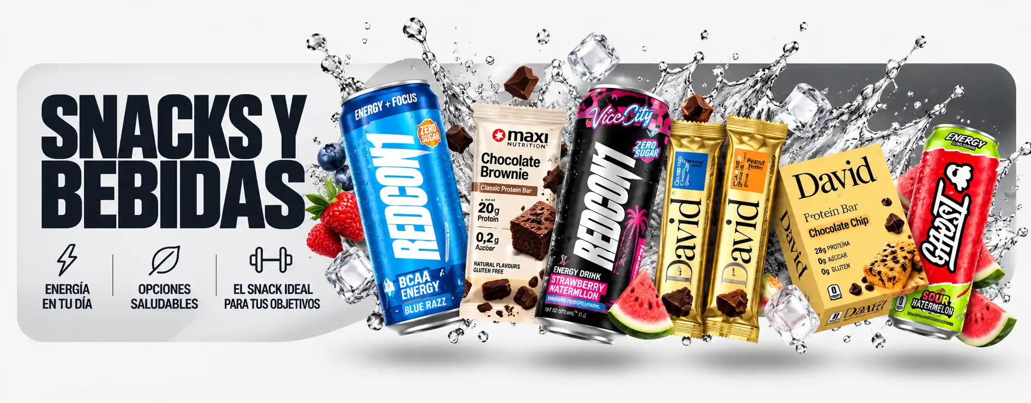 snacks y bebidas